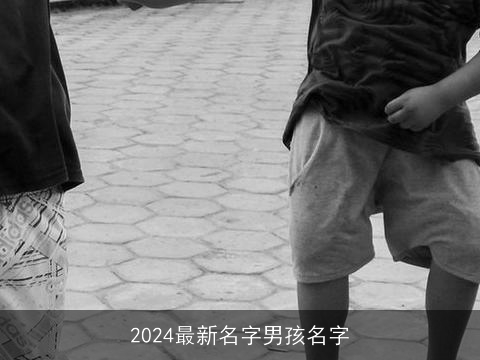 2024最新名字男孩名字