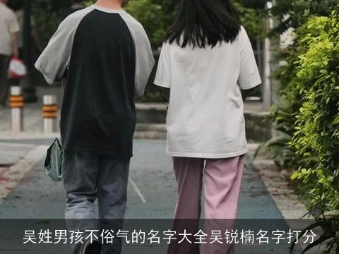 吴姓男孩不俗气的名字大全吴锐楠名字打分