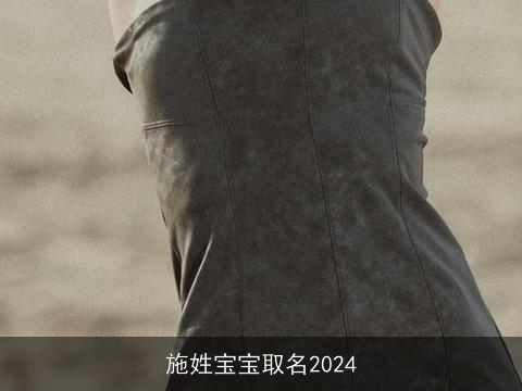 施姓宝宝取名2024